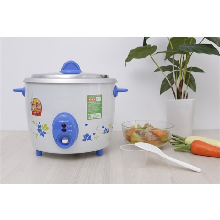 Nồi cơm nắp rời Sharp 2.8 lít KSH-D28V -D18 -D15 Hàng Trưng Bày Đẹp 99% lòng nhôm bền bỉ