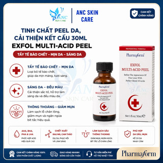 Tinh Chất Peel Da Exfol Multi-Acid Peel 30ml Pharmaform – Làm Mềm Da, Cải Thiện Kết Cấu