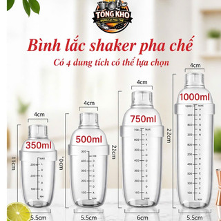 Bình Lắc TRONG Pha Chế Chuyên Nghiệp – Dành Cho Quầy Bar & Gia Đình
