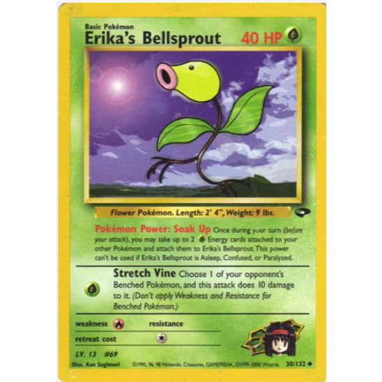 [Thẻ bài Pokemon TCG] Erika's Bellsprout - 38/132 - Uncommon Unlimited