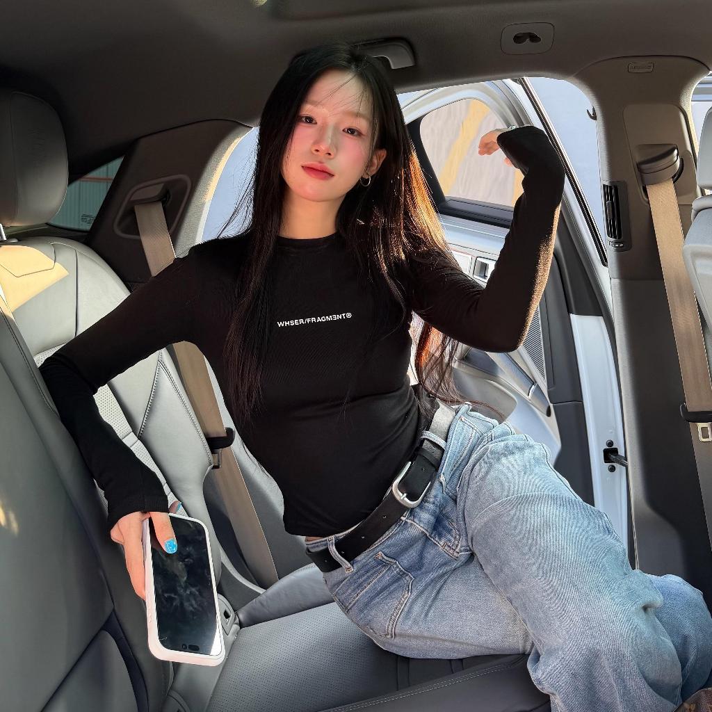 SCULPT TEE  - Áo thun body nữ vải mỏng nhẹ co giãn 260GSM Whose Studio | BigBuy360 - bigbuy360.vn
