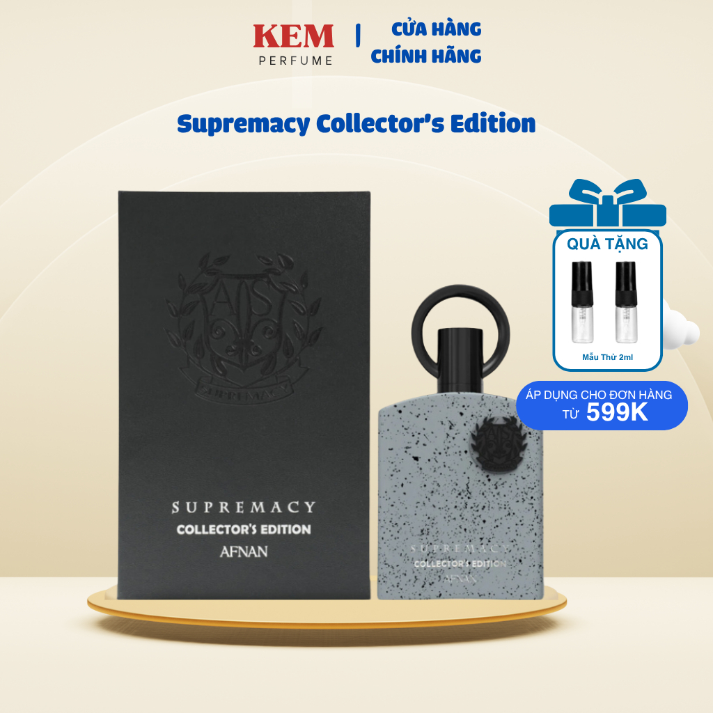 Nước Hoa NamA AFNAN Supremacy Collector's Edition Pour Homme AFNAN EDP Full 100ML
