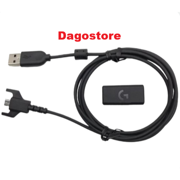 Dây cáp sạc cho chuột Logitech G403 G703 G903 G900 GPW GproX Superlight - Đầu chuyển đổi Micro USB s