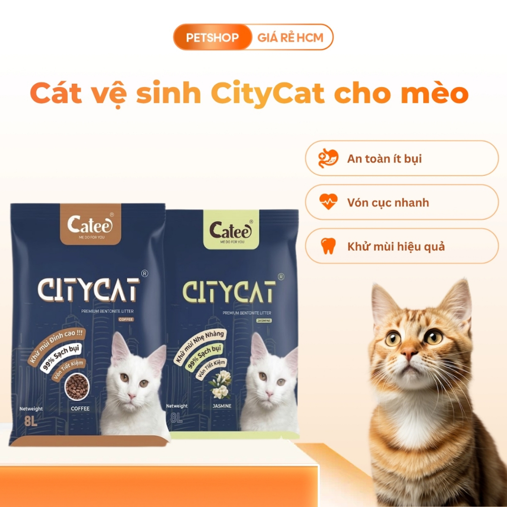 Tải Cát vệ sinh cho mèo siêu rẻ- Moon Cat/Cat Like/ City Cat/ Mikat/Cát Won/Cát Nekko-PSGR