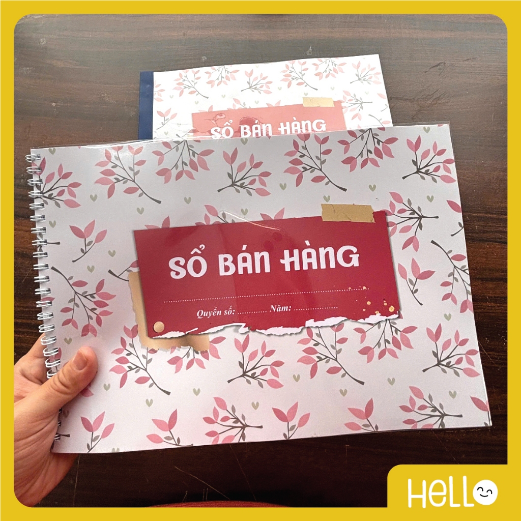SỔ BÁN HÀNG - A4 - SỔ LÒ XO