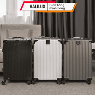 [Hoả tốc] Vali Khung Nhôm Khóa Sập chắc chắn size 20,24,28, vali kéo Nhựa ABS bo góc kim loại chống vỡ