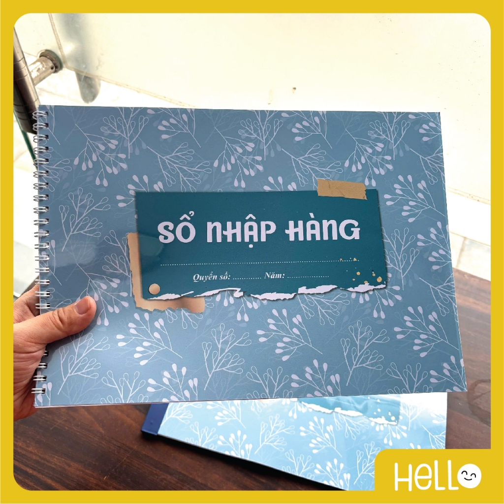 SỔ NHẬP HÀNG - A4 - SỔ LÒ XO