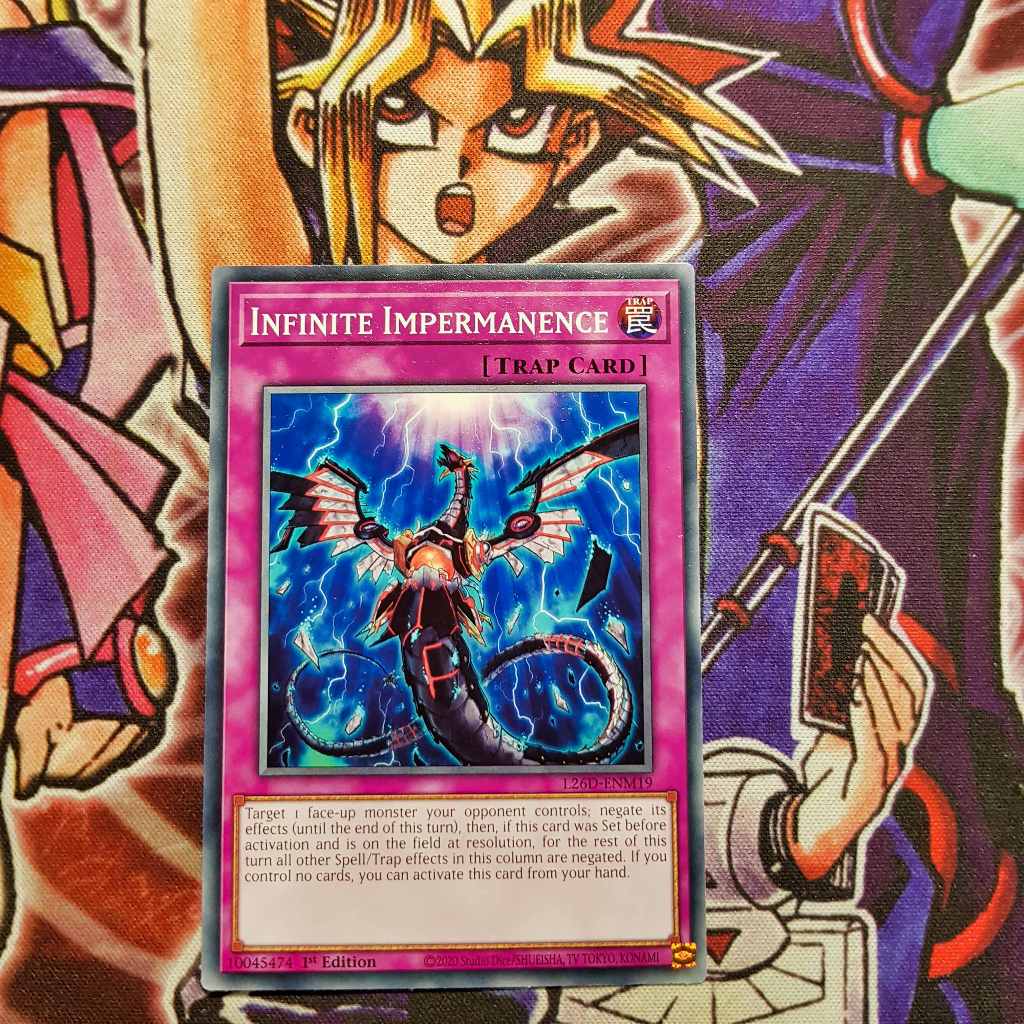 Thẻ bài Yugioh chính hãng | Infinite Impermanence | L26D Common.