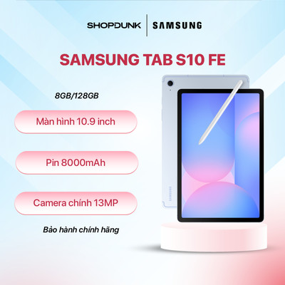 Máy Tính Bảng Samsung Galaxy Tab S10 FE Wifi 8GB/128GB | Bảo Hành Chính Hãng
