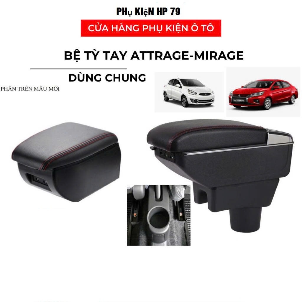 phụ kiện xe Mishubishi  attrage : bệ tỳ tay attrage , bọc vô lăng attrage , bạt phủ xe ô tô attrage