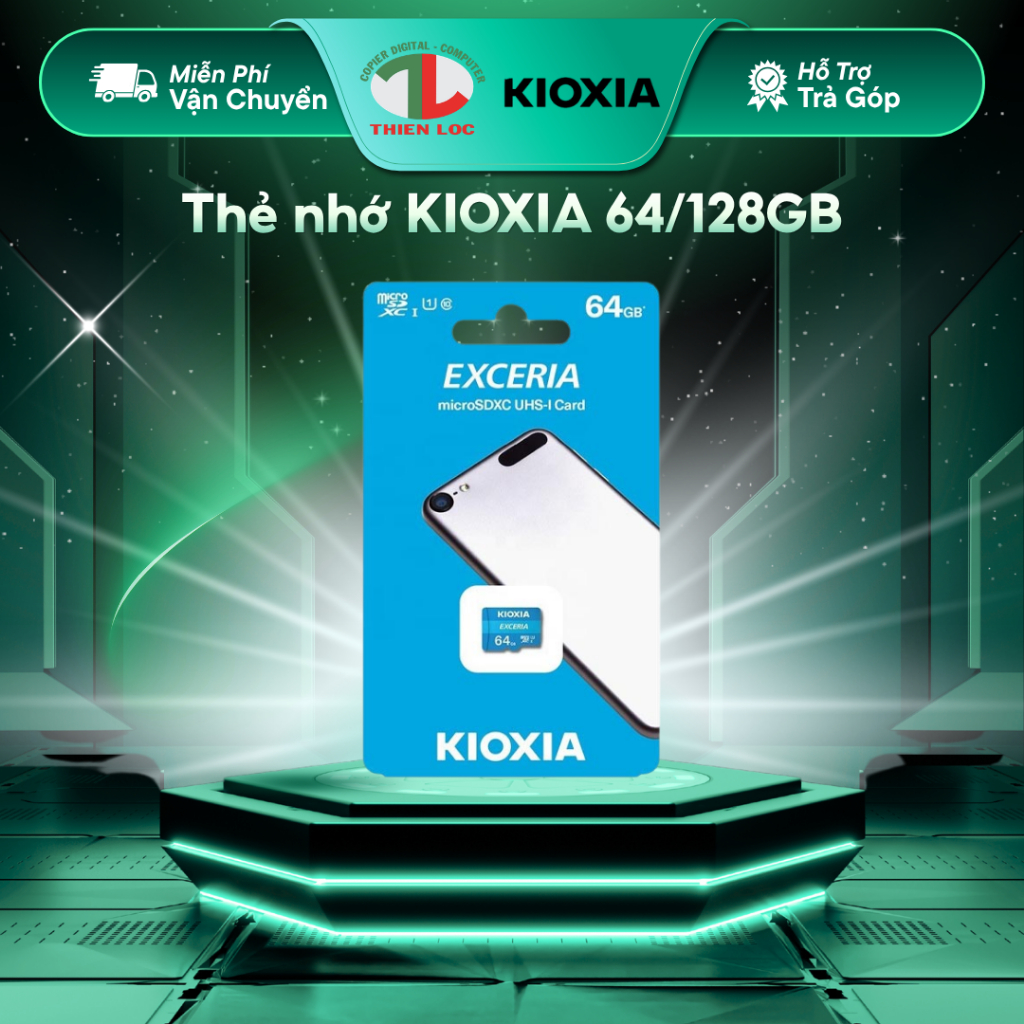 Thẻ nhớ KIOXIA 64/128GB chính hãng