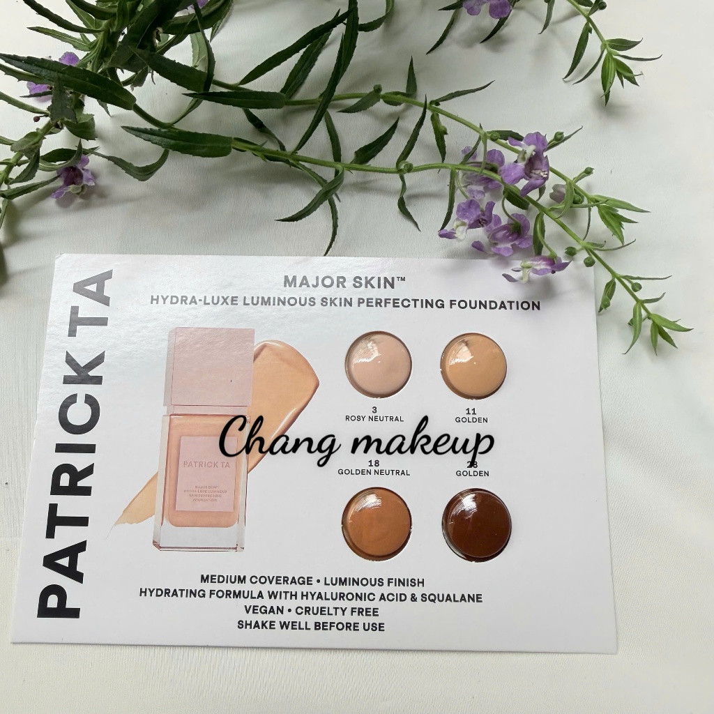 Kem Nền Patrick Ta Major Skin Hydra-Luxe Luminous Skin Perfecting Foundation Kem Nền Patrick Ta Majo