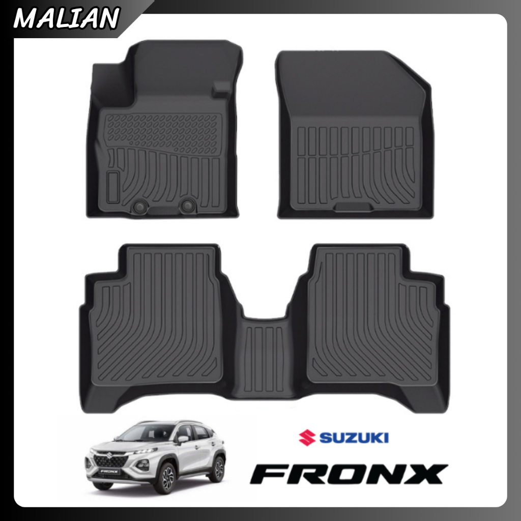 SUZUKI  FRONX - Thảm Lót Sàn & Cốp TPE Cao Cấp Chuẩn Phom Dễ Vệ Sinh Cho Xe Suzuki Fronx Bảo Vệ Sàn 