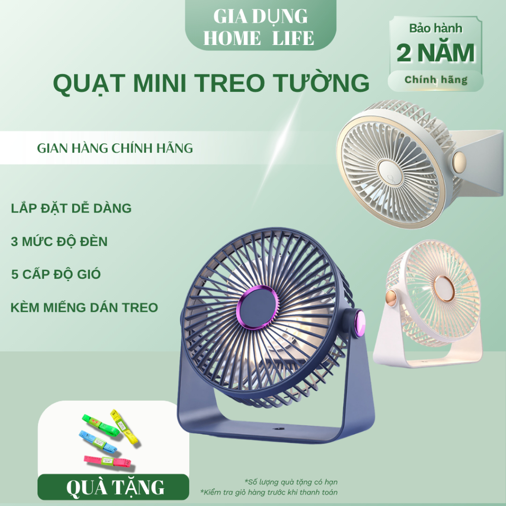 Quạt mini sạc điện 20000 MAH quạt kẹp,GF07 Quạt máy tính để bàn,Điều chỉnh tốc độ 5 tốc độ