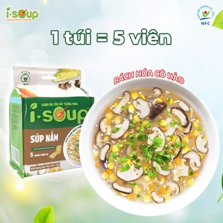 SÚP NẤM CHAY MUSHROOM SOUP ISOUP 50 GRAM