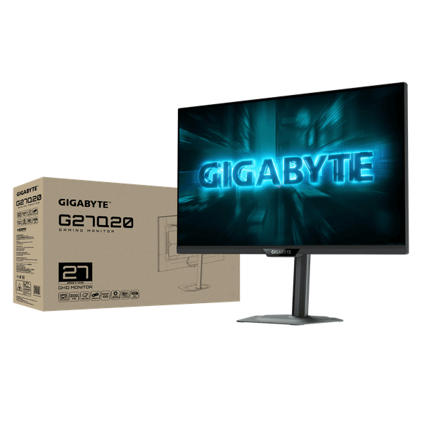 Màn Hình Gaming GIGABYTE G27Q20 (27 inch - 2K/QHD - 210Hz (OC) – IPS - 0.5ms - Chân CTH) – Hàng Chính Hãng | BigBuy360 - bigbuy360.vn