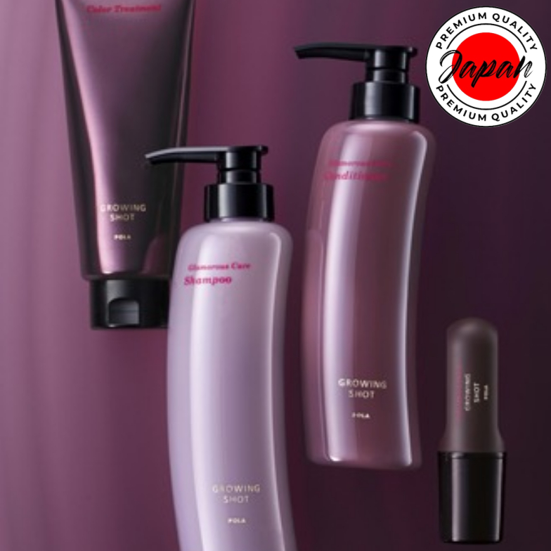 POLA Growing Shot Glamorous Care Series (Shampoo / Conditioner / Color Treatment BK BR / Shot S / Gr
