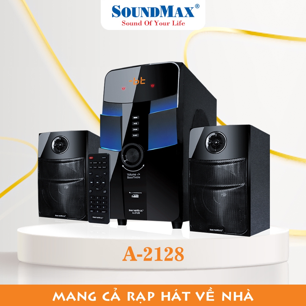 Loa Vi Tính SoundMax A-2128/2.1 - Hàng Chính Hãng