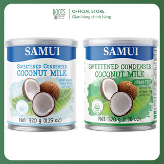 (Ship hỏa tốc) SAMUI - Sữa Đặc Thuần Chay Dừa, Sweetened Condensed Coconut Milk, Dairy Free