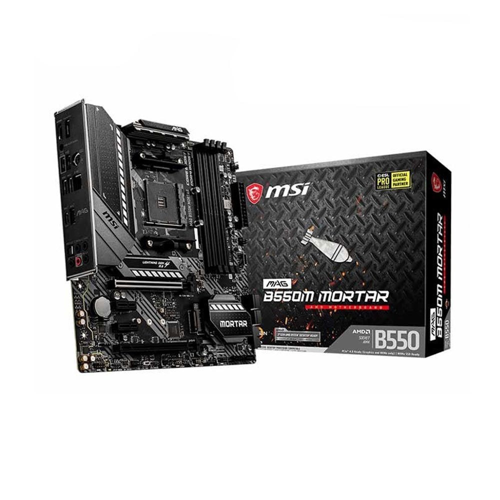 Mainboard MSI MAG B550M MORTAR Socket AM4 DDR4 mATX – Hàng mới