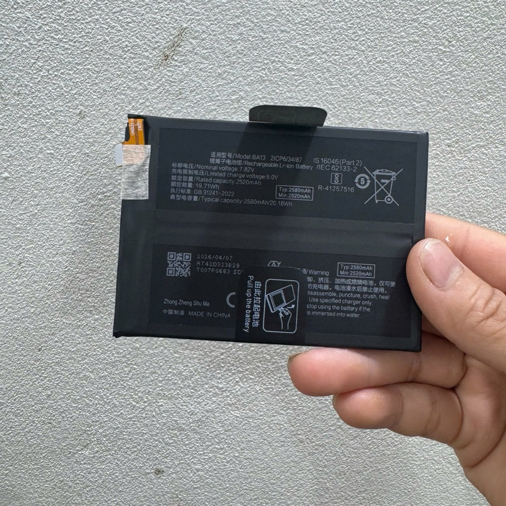 Pin Vivo IQOO Neo 9, IQOO Neo 9 Pro, BA13- 5040, 5160mAh
