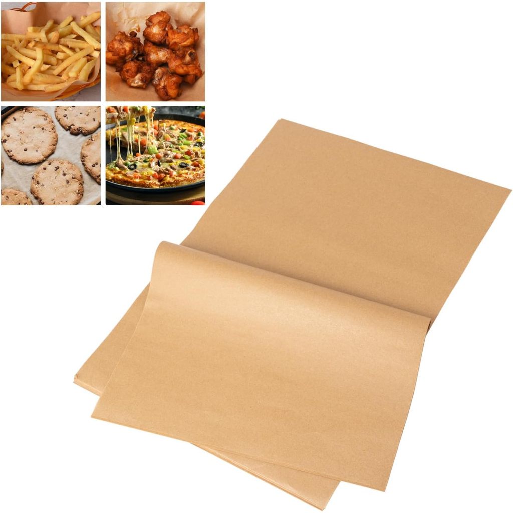 Cooking Sheets, Oven Sheets, Baking Sheets, Oven Paper, Unbleached [100-Pack] Reusable Oven Cooking 