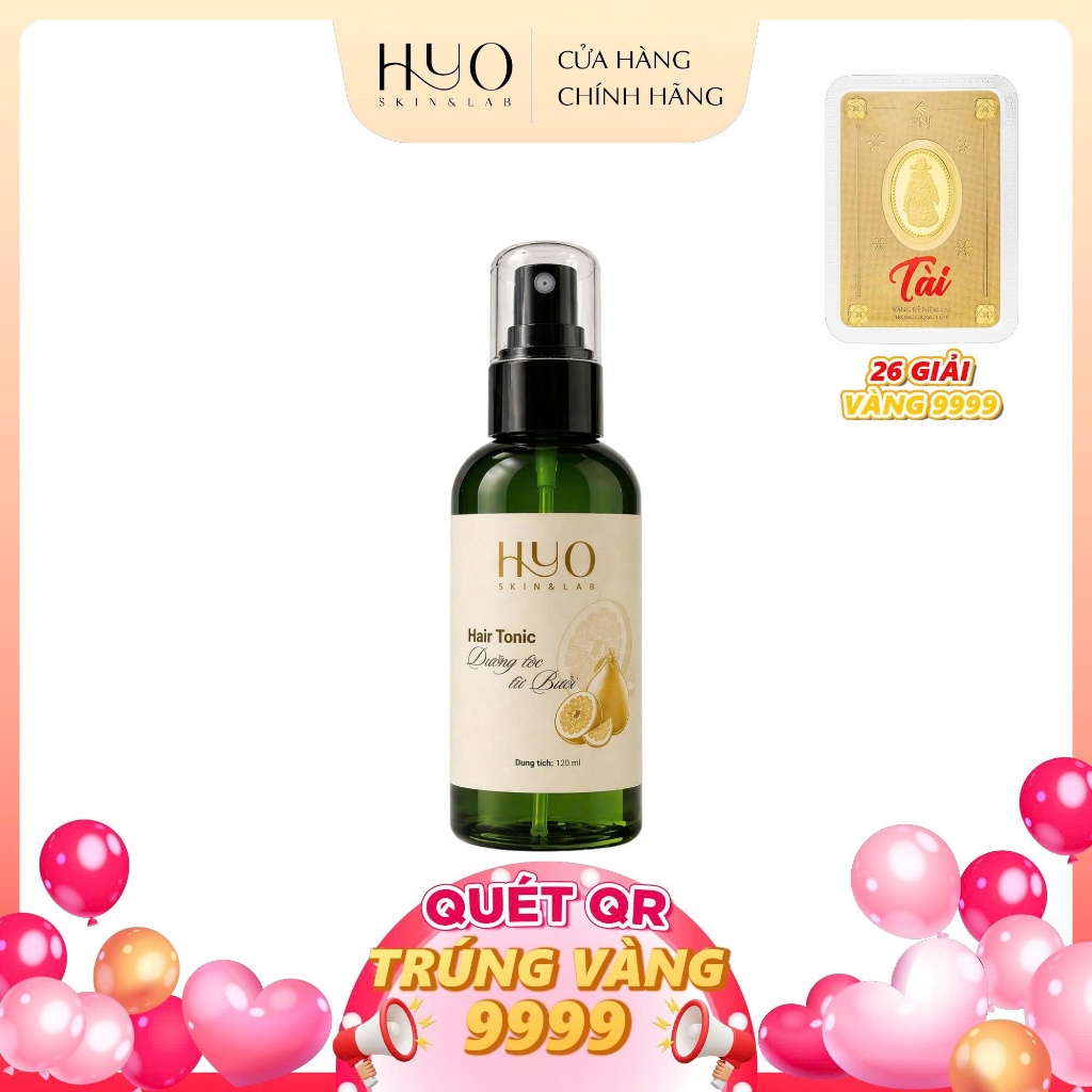 XỊT DƯỠNG TÓC TỪ BƯỞI HYO SKIN & LAB – HAIR TONIC