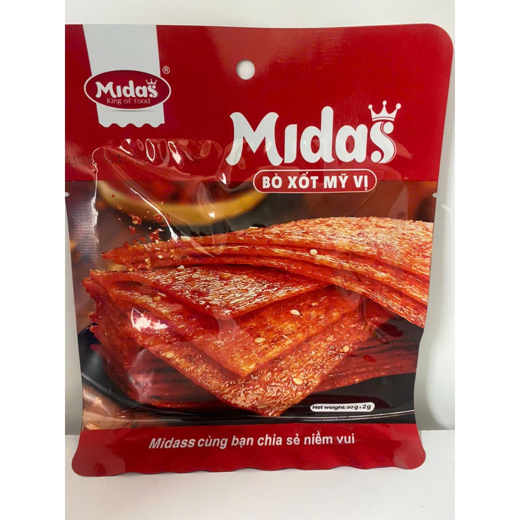 Snack đũa thần Natra -  Snack bò mỹ vị MIDAS