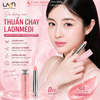 SON DƯỠNG MÀU HỒNG THUẦN CHAY LAONMEDI  [ Hàng chính hãng - có tem phụ ]