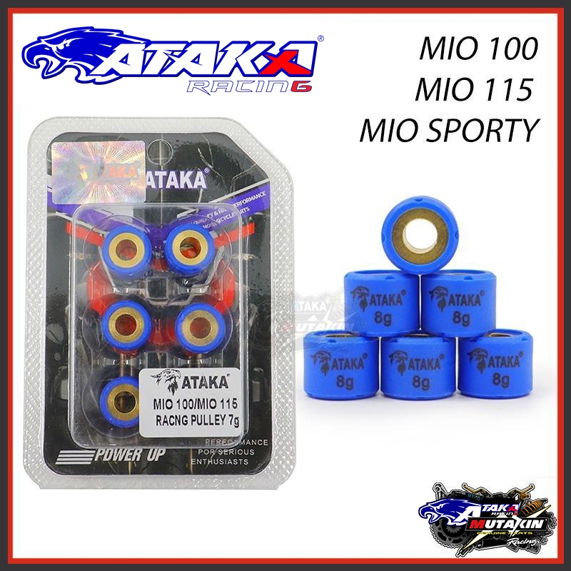 【BI NỒI ATAKA】Bi Nồi Ly Hợp Đủ Size 9G-16G Chính Hãng Mio115、Fino、Nouvo Mio、Mio 110、Mio Sporty、Mio S