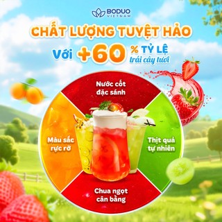 Mứt Pha Chế Boduo Đào Nhài 1kg
