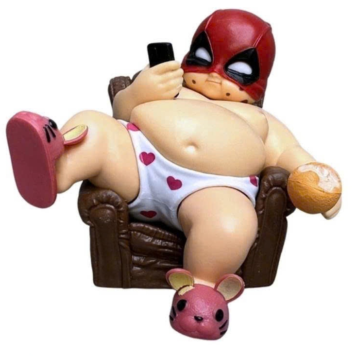Mô hình Deadpool Fat Figure ngôi sofa