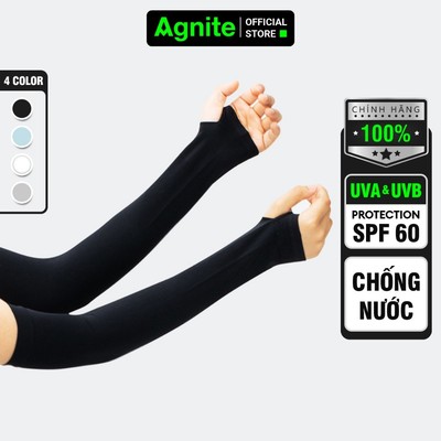 Găng tay chống nắng nam nữ unisex xỏ ngón chống tia UV SPF60 chất liệu thoáng mát thấm hút mồ hôi
