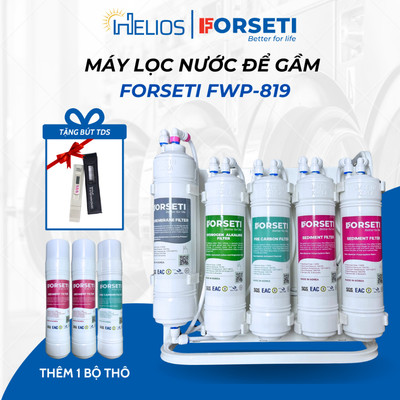 Máy Lọc Nước RO Để Gầm Forseti FWP-819 - 11 Cấp Hydrogen 15L/H - Chính Hãng Bảo Hành 3 Năm