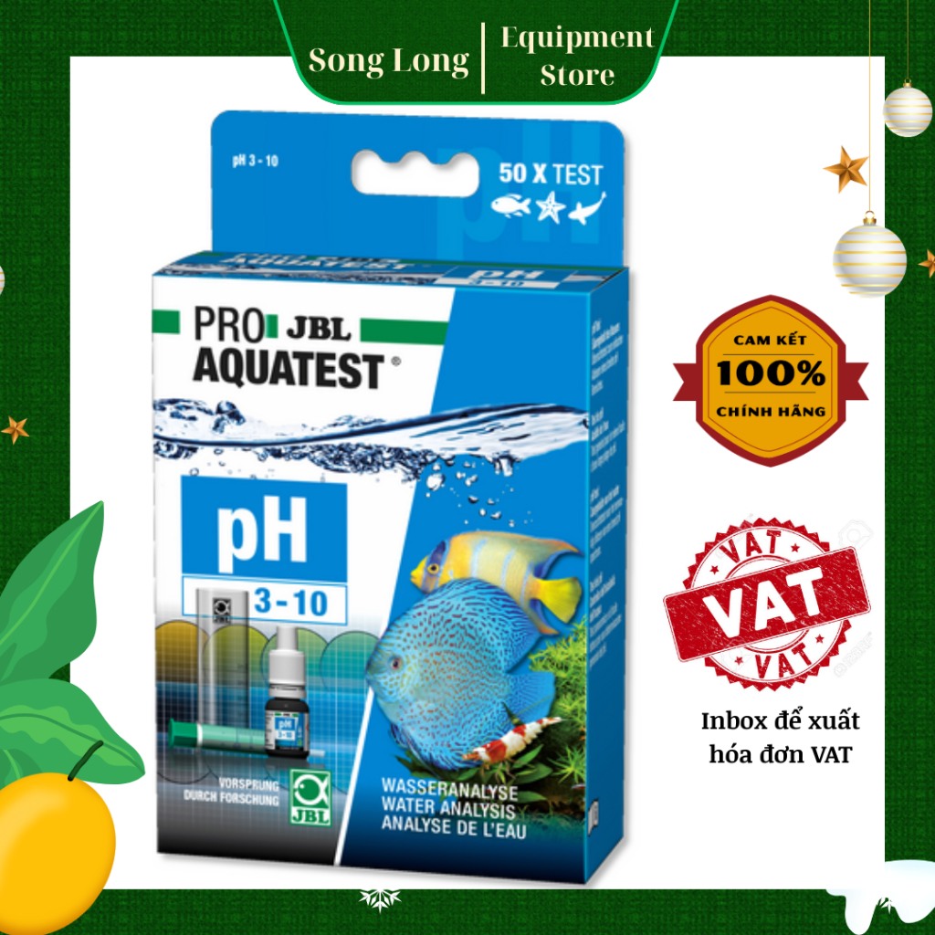 Hộp Test kiểm tra PH - Test PH nước JBL - Đức