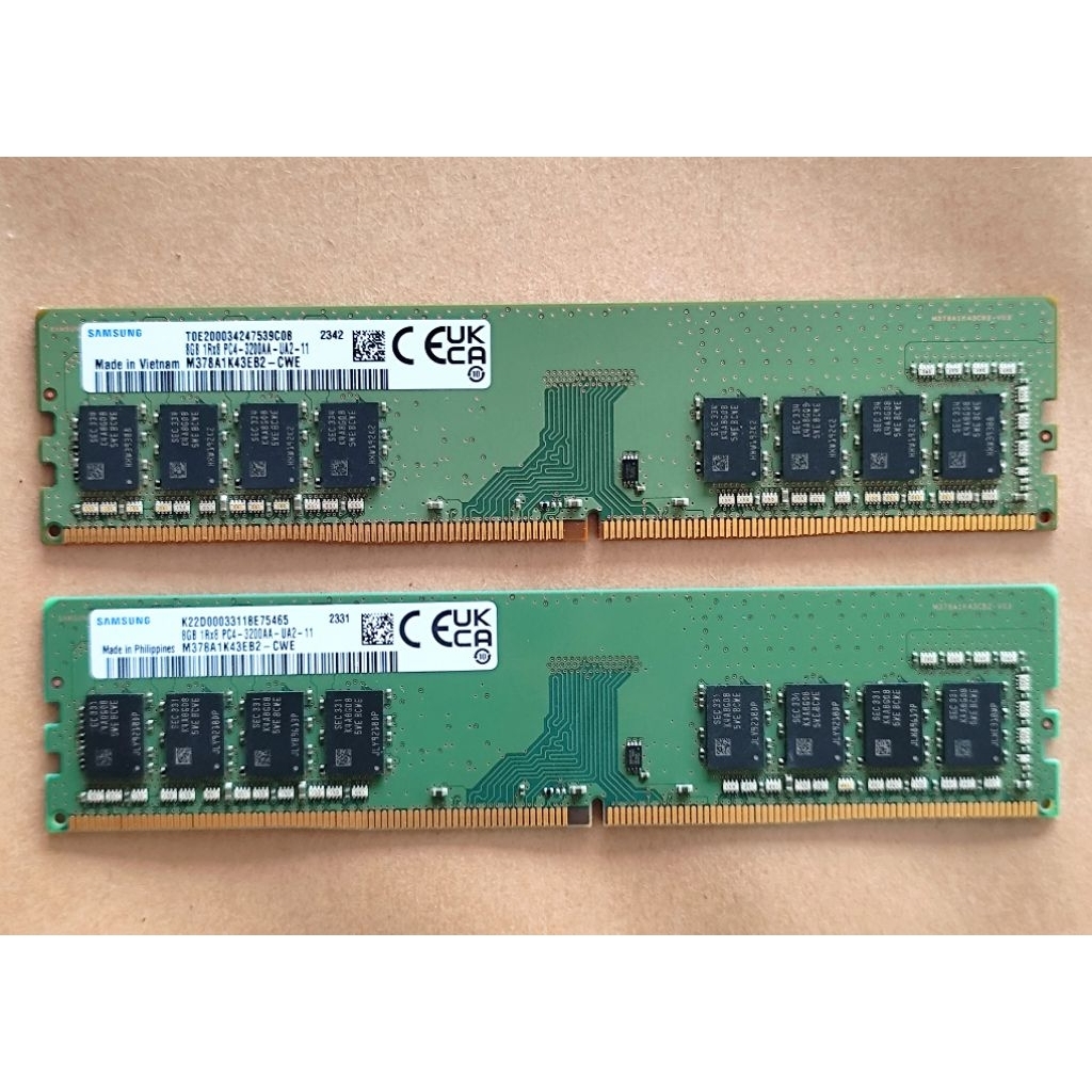 ram ddr4 8gb buss 3200 Samsung đẹp