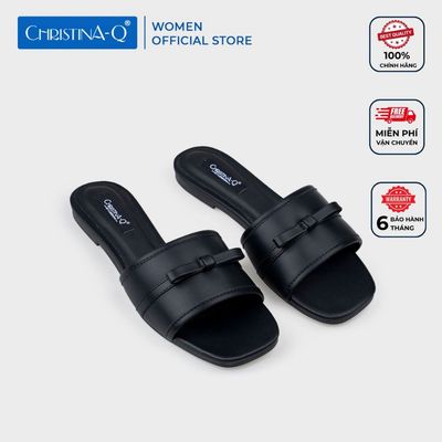 Dép Nữ Mũi Vuông CHRISTINA-Q DNU119I