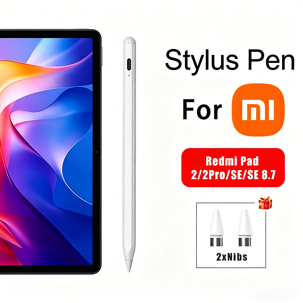 Pensouth Bút Cảm Ứng For Redmi Pad 2/2pro/Se/Se 8.7 Stylus Pen Android For Redmi Tablet Cảm Ứng