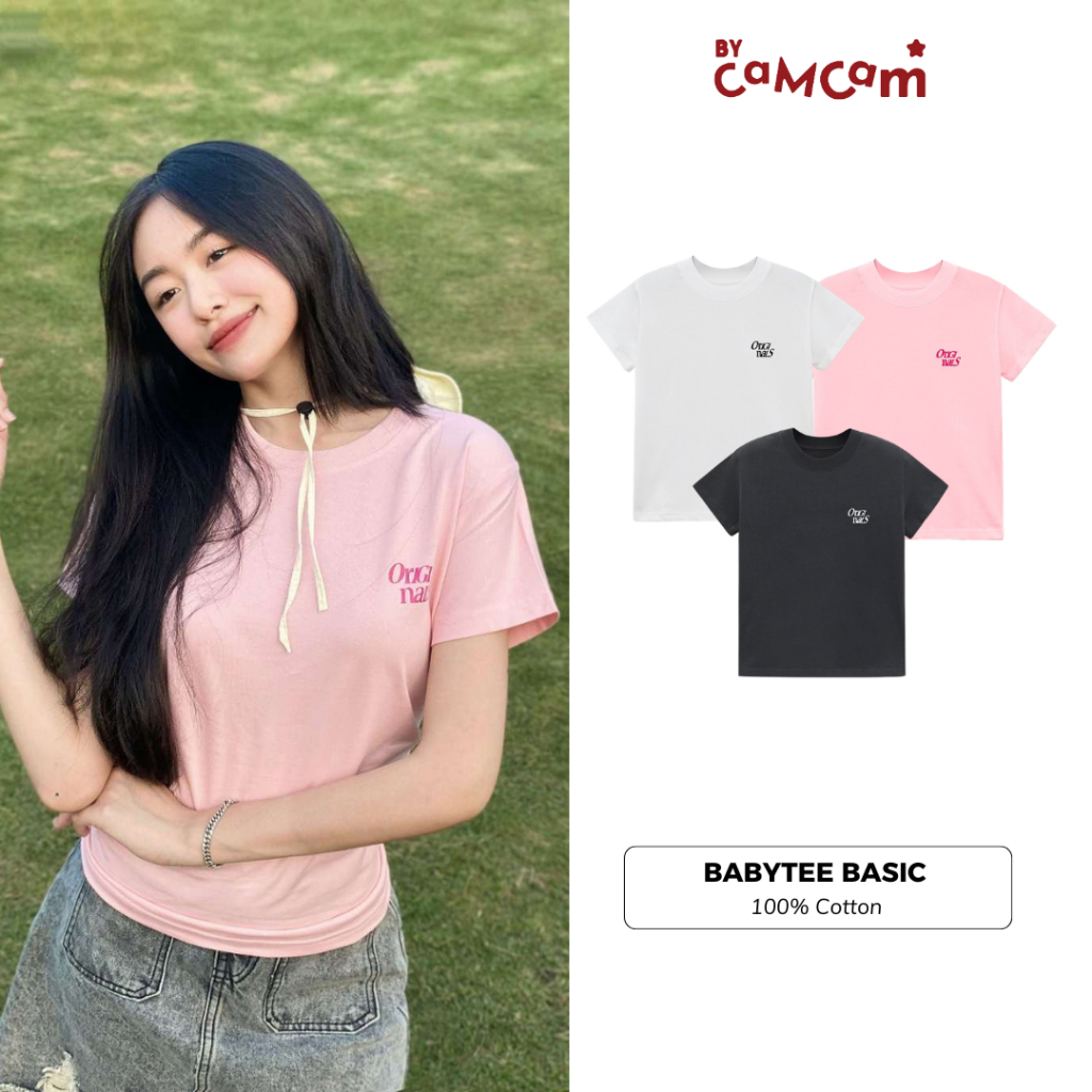 [QUÀ TRI ÂN] Combo 3 Áo Babytee Basic Bycamcam Nam Nữ | BigBuy360 - bigbuy360.vn