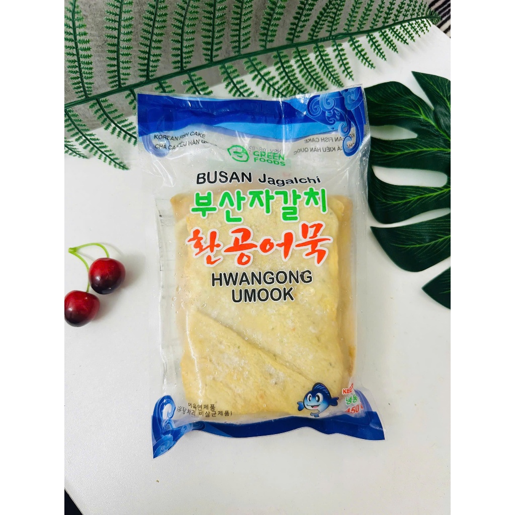 Chả Cá Busan Hàn Quốc Busan 450g - Nguyên Liệu Tokbokki, Lẩu, Ăn Vặt
