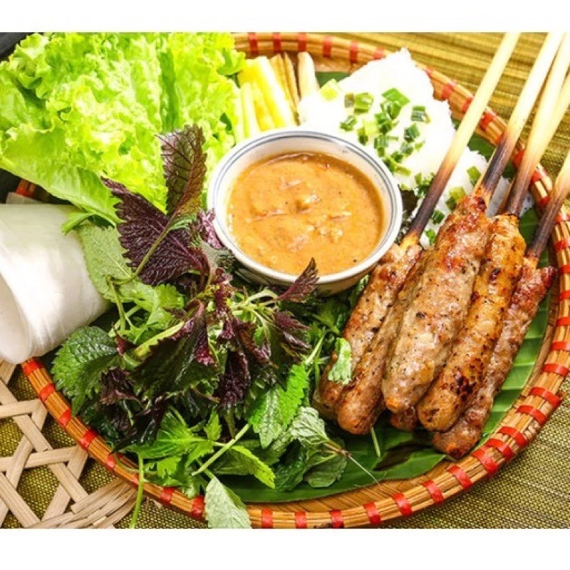 [Laifarm] NEM LỤI XIÊN QUE NEM LỤI TRUYỀN THỐNG HỘP 24 QUE