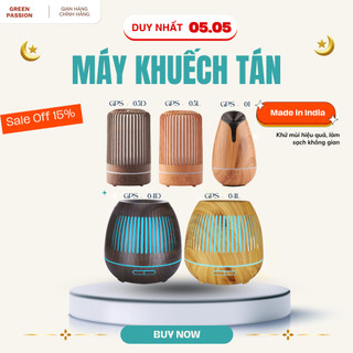 Máy Khuếch Tán Tinh Dầu, Máy Tạo Mùi Cao Cấp Green Thiết Kế Kiểu Đèn Lồng Sang Trọng - GPS04D