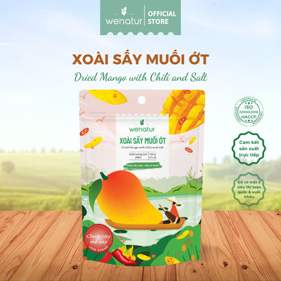 Xoài Sấy Muối Ớt we'natur 100g