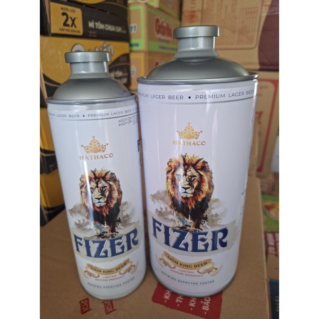 [hỏa tốc] Thùng FIZER bia keeng 2l.1l nồng độ 5.2% HATHACO thái nguyên hàng trúng thưởng