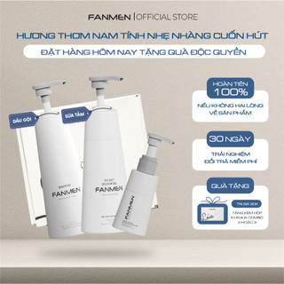 [Combo Mềm Mại] Dầu gội sạch gàu cho nam 350ml, Sữa rửa mặt muối biển chết 100ml, Sữa tắm hương  Blue Sea nam tính 350ml