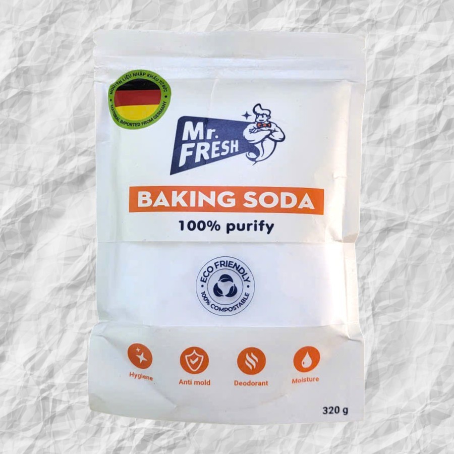 MR FRESH < gói 320gr > MUỐI NỞ Baking Soda Sodium Bicarbonate