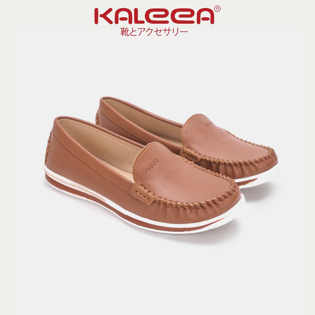 [Xả Hàng Giá Sốc] Kaleea K499 - Giày Bệt Nữ Giày Moca Nữ Đế Bằng Hàng VNXK