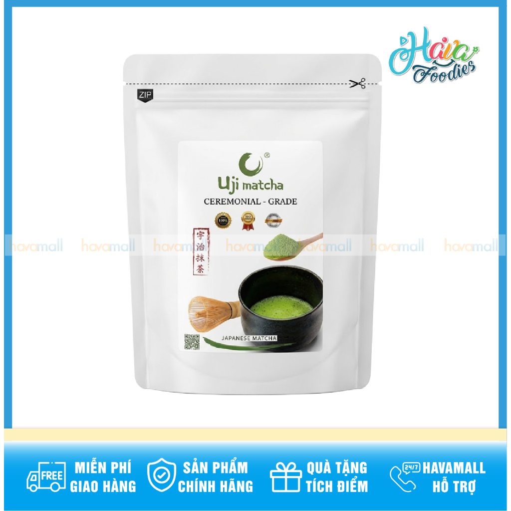 Bột Trà Xanh Uji 100% Lá Trà Kyoto Hàng Cao Cấp Nhật Bản – Uji Matcha