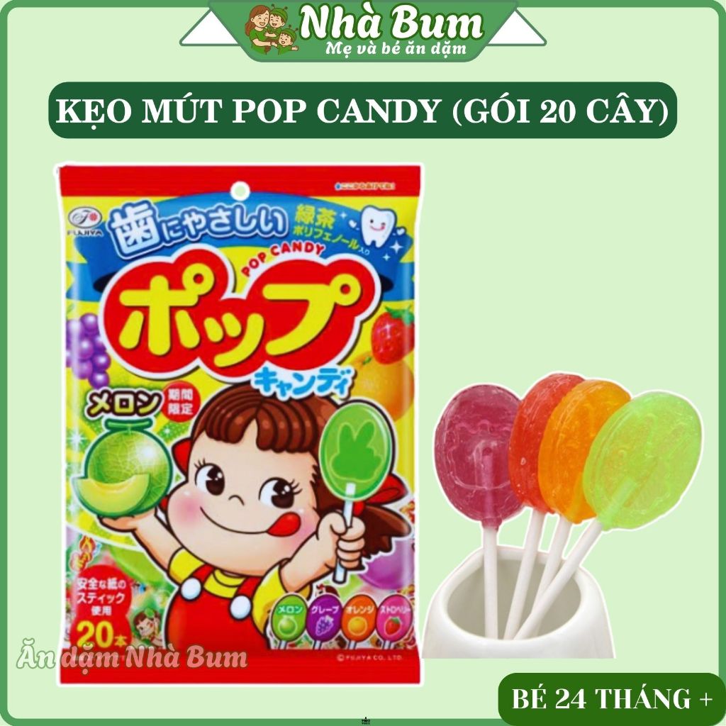 (DATE 12/2026) KẸO MÚT TRÁI CÂY POP CANDY