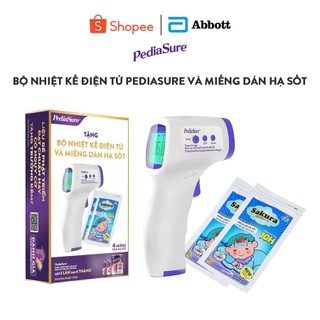 Gift: Máy nhiệt kế điện tử và miếng dán hạ sốt